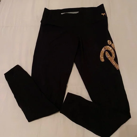 Victoria's Secret PINK bling Yoga Leggings - Picture 3 of 6
